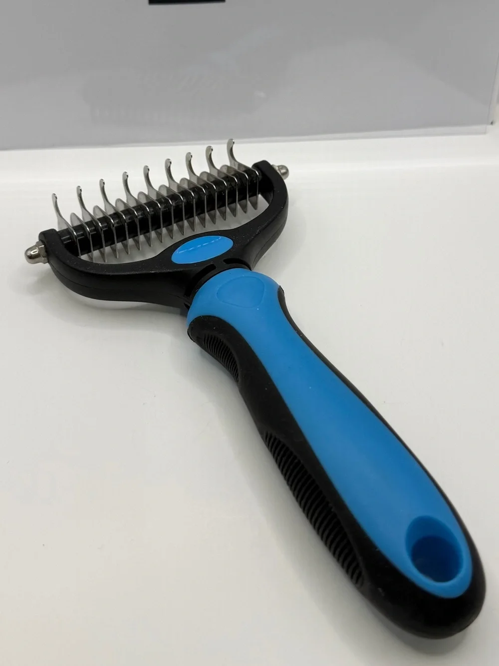 Professional Pet Deshedding Brush - Dog and Cat Hair remover grooming comb